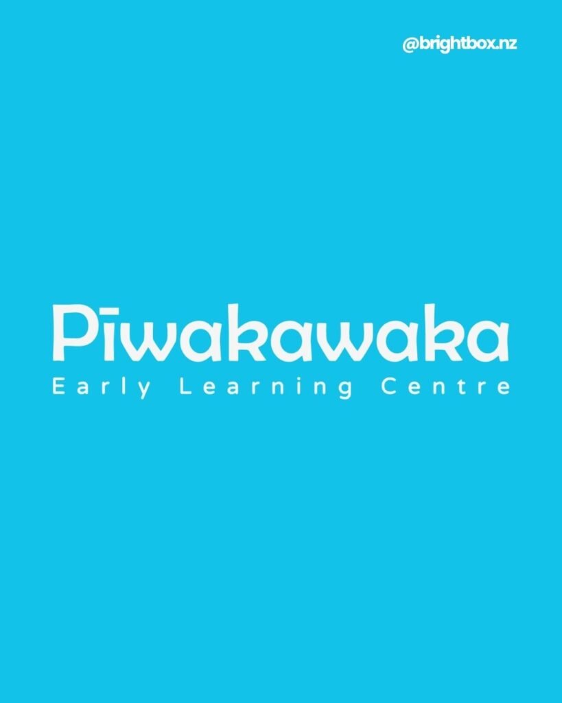 Childcare Centre Logo Design: Pīwakawaka ELC Branding Project 6 Logo Design