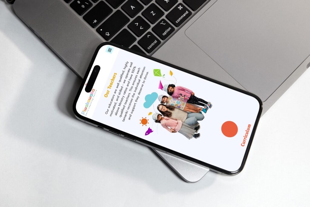 Child Care Centre website 18 -Bright Box | Social Media Marketing - Auckland