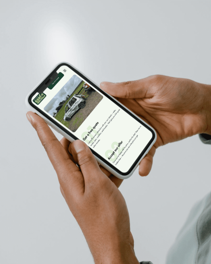 Car Removal Website 1 Website Design Auckland 1 -Bright Box | Social Media Marketing - Auckland