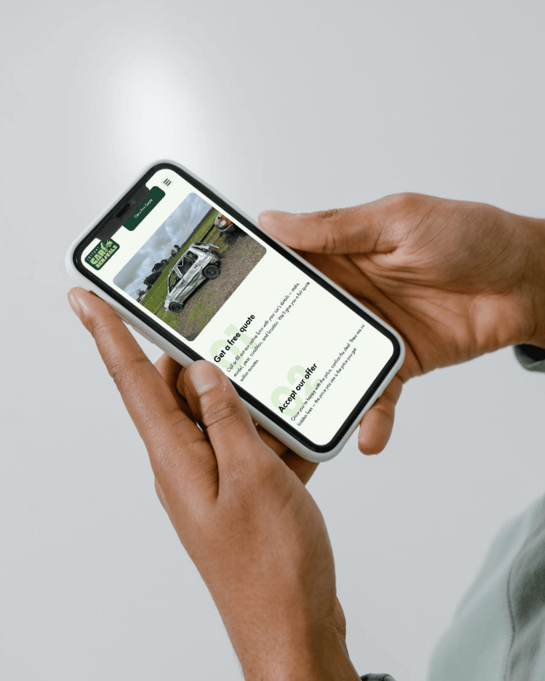 Car Removal Website 1 Website Design Auckland 1 -Bright Box | Social Media Marketing - Auckland