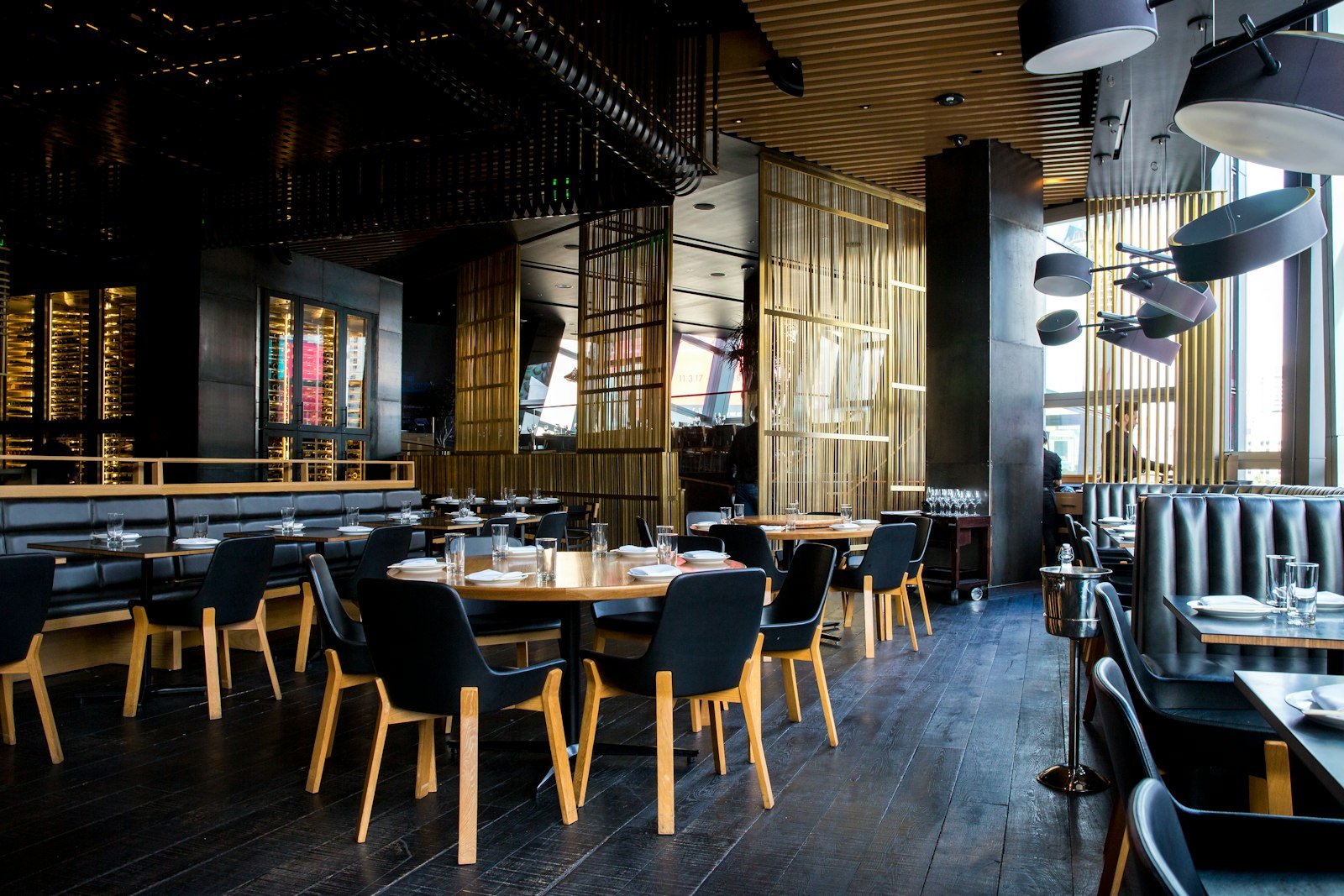 Modern restaurant interior representing the kind of Auckland hospitality venue that needs a fast, booking-ready website